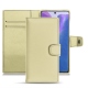 Lederschutzhülle Samsung Galaxy Note20 - Beige PU