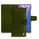 Custodia in pelle Samsung Galaxy Note20 - Vert Veggie