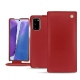 Custodia in pelle Samsung Galaxy Note20 - Rouge ( Nappa - Pantone 199C ) 
