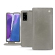 Capa em pele Samsung Galaxy Note20 - Acier vintage ( Pantone 403C ) 
