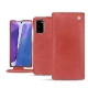 Custodia in pelle Samsung Galaxy Note20 - Cerise vintage ( Pantone 185C ) 