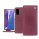 Custodia in pelle Samsung Galaxy Note20 - Prune vintage ( Pantone 512C ) 