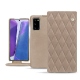 Lederschutzhülle Samsung Galaxy Note20 - Taupe vintage - Couture