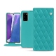 レザーケース Samsung Galaxy Note20 - Bleu fluo - Couture
