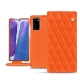 Capa em pele Samsung Galaxy Note20 - Orange fluo - Couture
