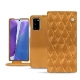 レザーケース Samsung Galaxy Note20 - Or Maïa - Couture