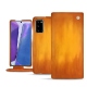 Lederschutzhülle Samsung Galaxy Note20 - Orange Patine