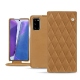 Custodia in pelle Samsung Galaxy Note20 - Castan esparciate - Couture