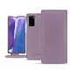 Housse cuir Samsung Galaxy Note20 - Lilas PU