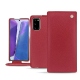 Custodia in pelle Samsung Galaxy Note20 - Rouge passion