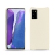 Lederschutzhülle Samsung Galaxy Note20 - Blanc (  Nappa - White ) 