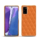 Capa em pele Samsung Galaxy Note20 - Orange - Couture ( Nappa - Pantone 1495U ) 