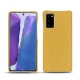 Coque cuir Samsung Galaxy Note20 - Mimosa ( Pantone 141C ) 