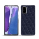 Capa em pele Samsung Galaxy Note20 - Cobalt - Couture ( Pantone 2766C ) 