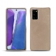 Capa em pele Samsung Galaxy Note20 - Taupe vintage ( Pantone 7530C ) 