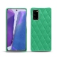 Samsung Galaxy Note20 leather cover - Menthe vintage - Couture