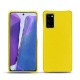 가죽 커버 Samsung Galaxy Note20 - Jaune fluo