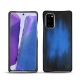 Lederschutzhülle Samsung Galaxy Note20 - Bleu Patine