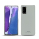 Funda de piel Samsung Galaxy Note20 - Gris PU