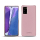 Lederschutzhülle Samsung Galaxy Note20 - Rose PU
