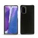 Funda de piel Samsung Galaxy Note20 - Noir Veggie