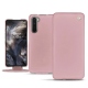 OnePlus Nord leather case - Rose ( Nappa - Pantone 2365C ) 