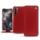 Housse cuir OnePlus Nord - Rouge ( Nappa - Pantone 199C ) 