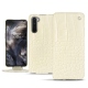 Housse cuir OnePlus Nord - Crocodile milk