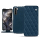OnePlus Nord leather case - Blu mediterran - Couture