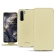 Housse cuir OnePlus Nord - Beige PU