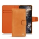 OnePlus Nord leather case - Mandarine vintage ( Pantone 165C ) 