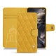 Funda de piel OnePlus Nord - Jaune soulèu - Couture