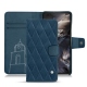 Housse cuir OnePlus Nord - Blu mediterran - Couture