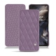 OnePlus Nord leather case - Lilas - Couture ( Nappa - Pantone 2645U ) 