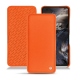OnePlus Nord leather case - Orange fluo