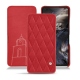Housse cuir OnePlus Nord - Rouge troupelenc - Couture