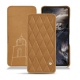 Housse cuir OnePlus Nord - Castan esparciate - Couture