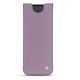 Pochette cuir Samsung Galaxy Z Fold2 - Lilas ( Nappa - Pantone 2645U ) 