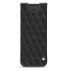 Funda de piel Samsung Galaxy Z Fold2 - Noir - Couture ( Nappa - Black ) 