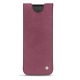 Capa em pele Samsung Galaxy Z Fold2 - Prune vintage ( Pantone 512C ) 