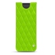 Capa em pele Samsung Galaxy Z Fold2 - Vert fluo - Couture
