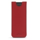 Samsung Galaxy Z Fold2 leather pouch - Rouge PU