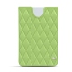 Microsoft Surface Duo leather pouch - Vert olive - Couture ( Nappa - Pantone 578U ) 
