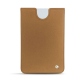 Microsoft Surface Duo leather pouch - Beige Veggie