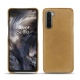 OnePlus Nord leather cover - Sable vintage ( Roughtcut - Gaucho#57254 ) 