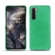 OnePlus Nord leather cover - Menthe vintage ( Pantone 562C ) 