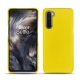 Coque cuir OnePlus Nord - Jaune fluo