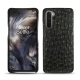 Coque cuir OnePlus Nord - Autruche nero