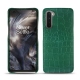 Coque cuir OnePlus Nord - Crocodile pino