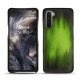 Coque cuir OnePlus Nord - Vert Patine